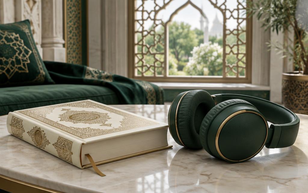 Coran et casque audio — Zarma